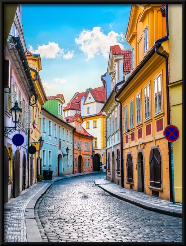 Affiche de la ruelle de Prague – Image 4