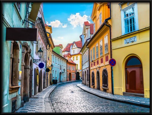 Affiche de la ruelle de Prague – Image 2