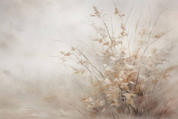 Papier peint Vue brumeuse en beige