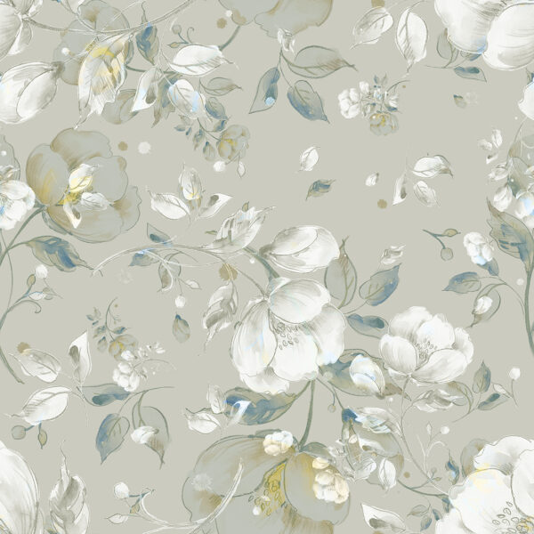 Papier peint Fleurs délicates