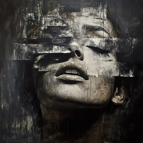 Papier peint Vision artistique d'une femme