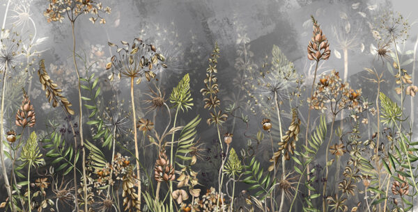 Papier peint Prairie d'automne