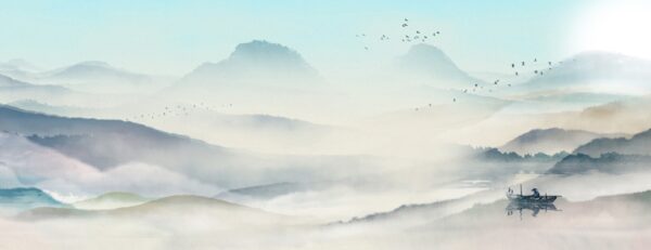 Papier peint Ciel asiatique