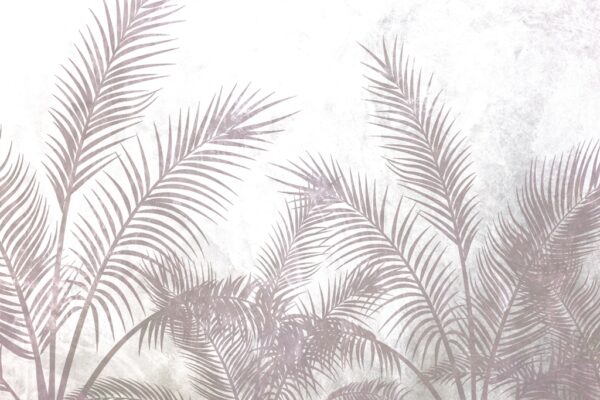 Papier peint Plume de palmier chaude