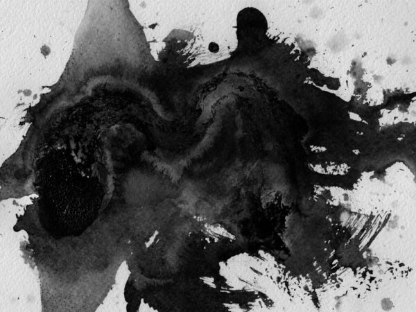Papier peint Tache noire