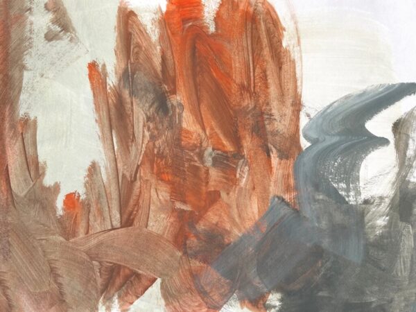Papier peint Abstraction rouge