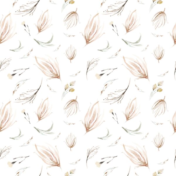 Papier peint Motif végétal délicat