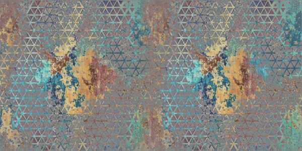 Papier peint Deux points sur les triangles