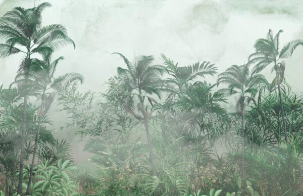 Papier peint Brouillard exotique