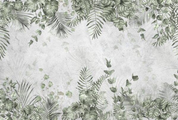 Papier peint Cadre exotique