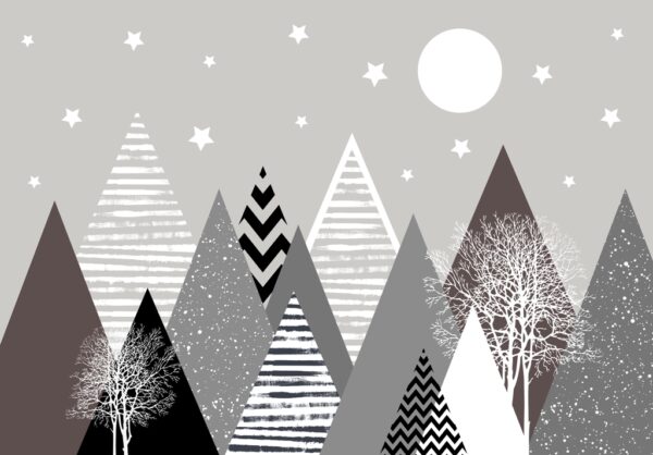Papier peint Graphiques de montagne