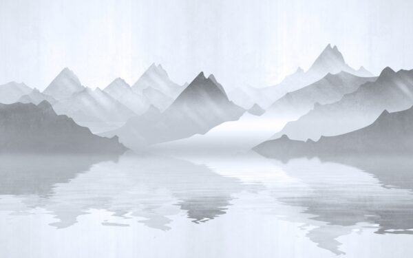 Papier peint Lac de montagne