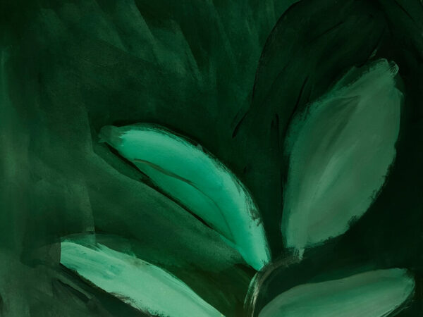 Papier peint Vert vif