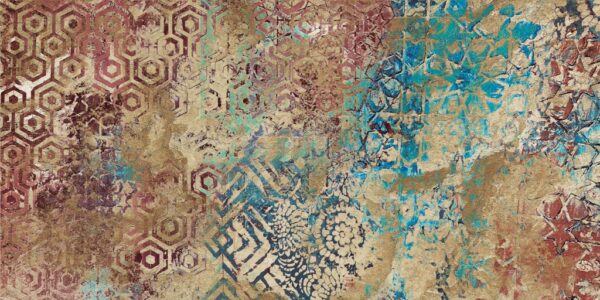 Papier peint Mosaïque colorée à Zanik