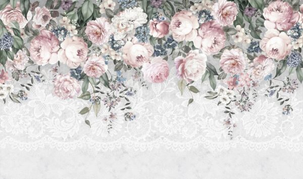 Papier peint Composition de pivoines