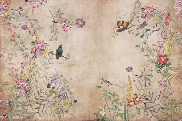 Papier peint Fleurs dans le jardin