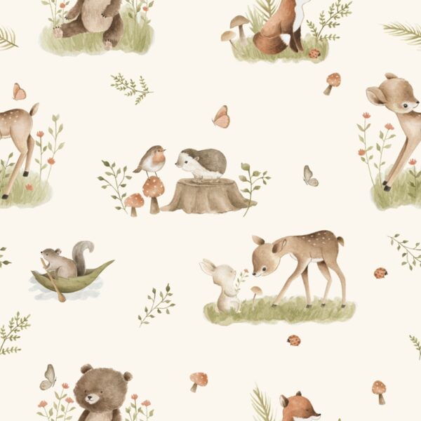 Papier peint Animaux de la forêt