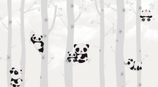 Papier peint Koalas dans les arbres