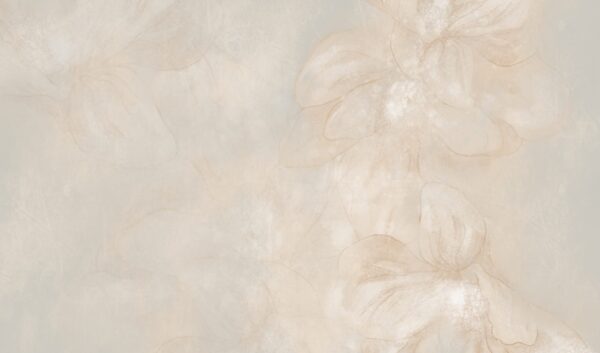 Papier peint Fleur invisible