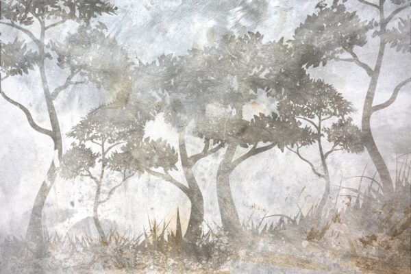 Papier peint Arbres tordus