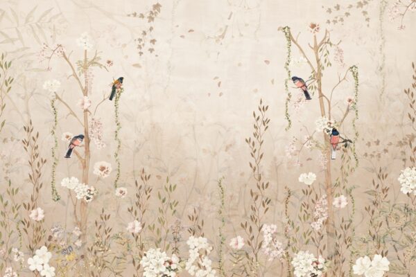 Papier peint Chant des oiseaux