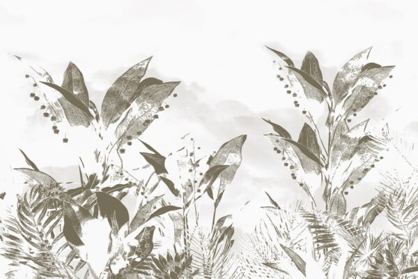 Papier peint Plantes à peine visibles