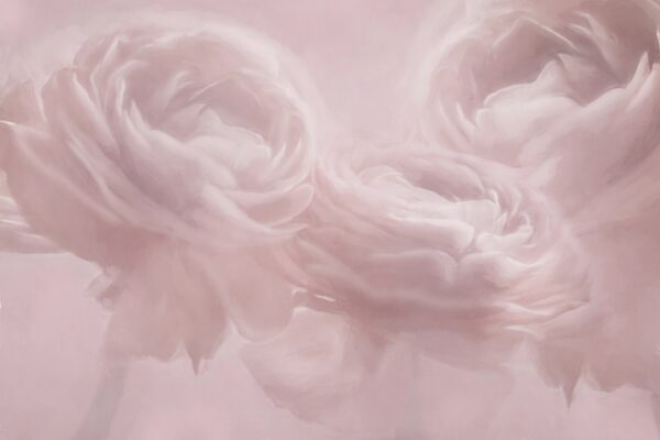 Papier peint Roses dans les roses