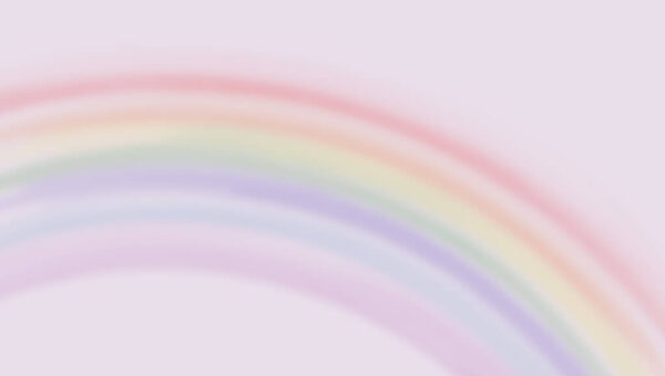 Papier peint Arc-en-ciel flou
