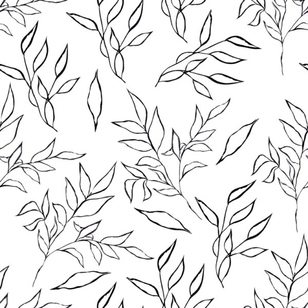 Papier peint Dessin de brindilles