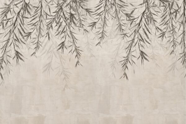 Papier peint Plafond en branches d'olivier
