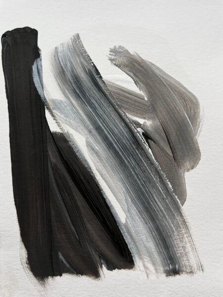 Papier peint Gris et noir