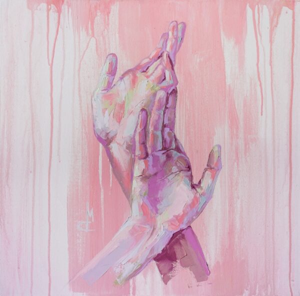 Papier peint Danse des mains