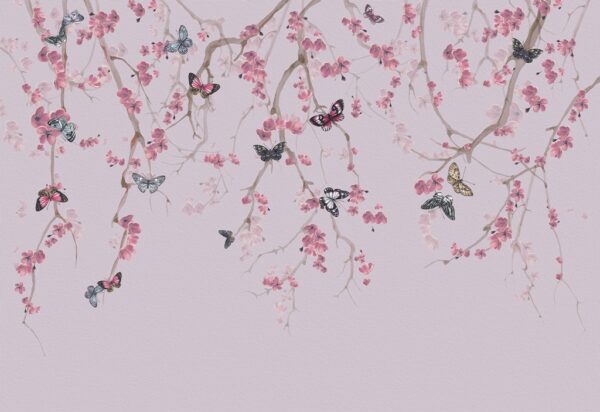 Papier peint Papillons de printemps