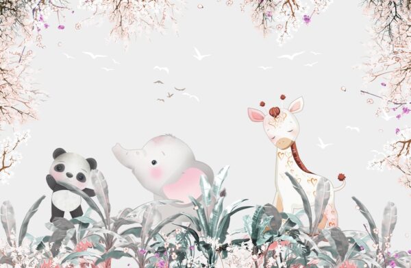 Papier peint Animaux du printemps