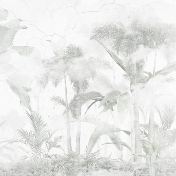 Papier peint Jungle fanée