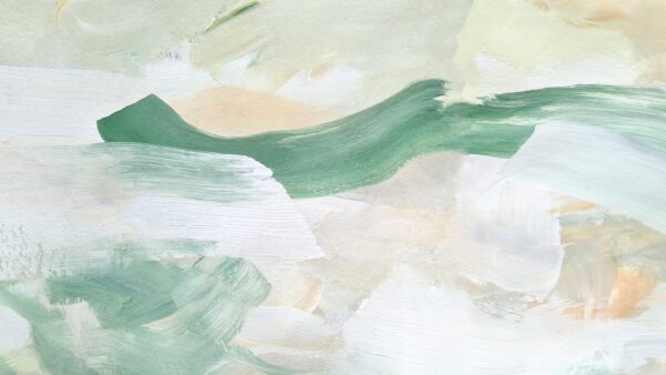 Papier peint Abstraction verte