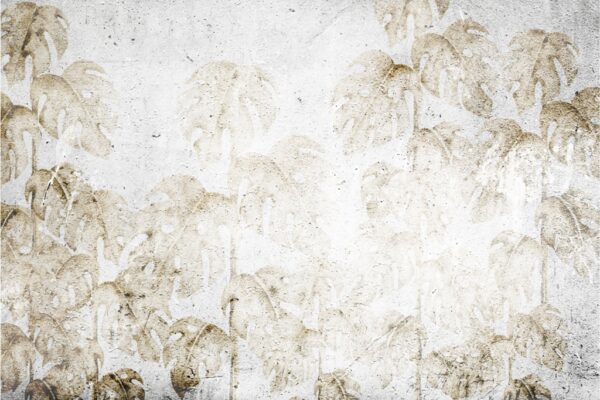 Papier peint Monstera détruit
