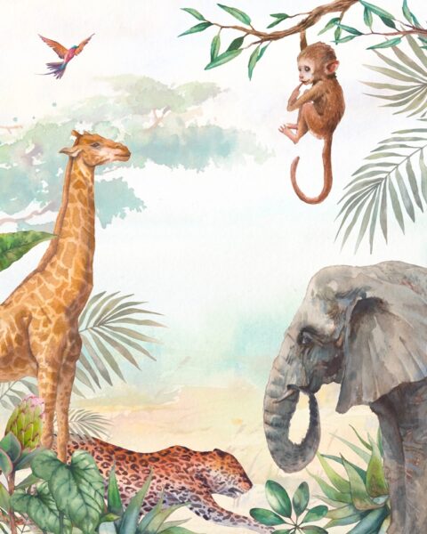 Papier peint Animaux d'Afrique