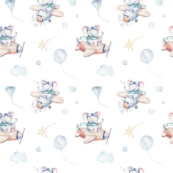 Papier peint Pilote d'éléphant – Image 2