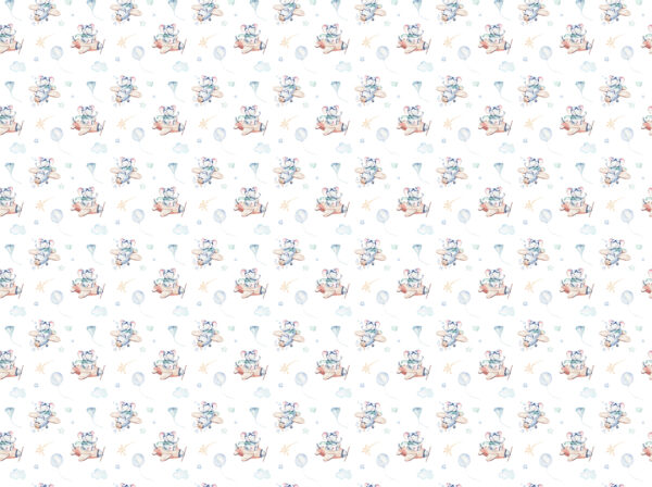 Papier peint Pilote d'éléphant