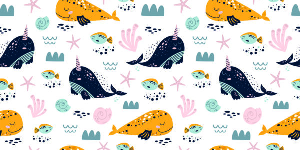 Papier peint Animaux marins