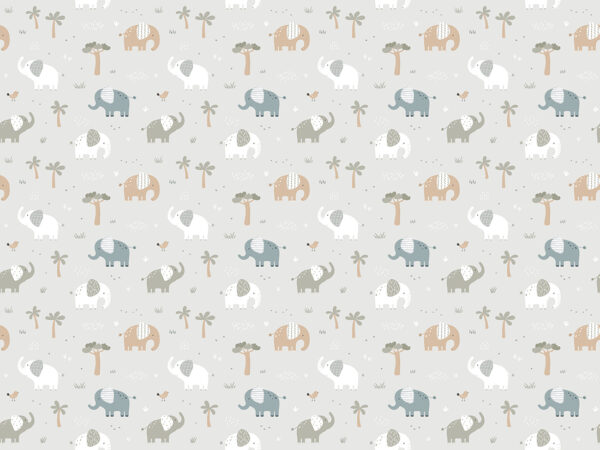 Papier peint Oiseaux sur fond bleu – Image 8