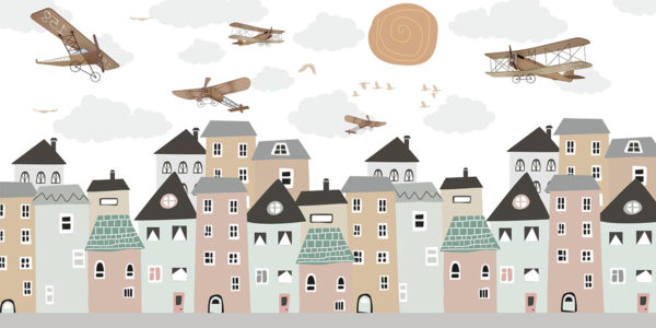 Papier peint La ville