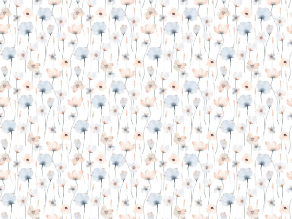 Papier peint Oiseaux sur fond bleu – Image 13