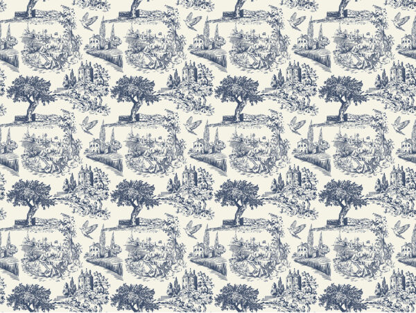 Papier peint Oiseaux sur fond bleu – Image 16