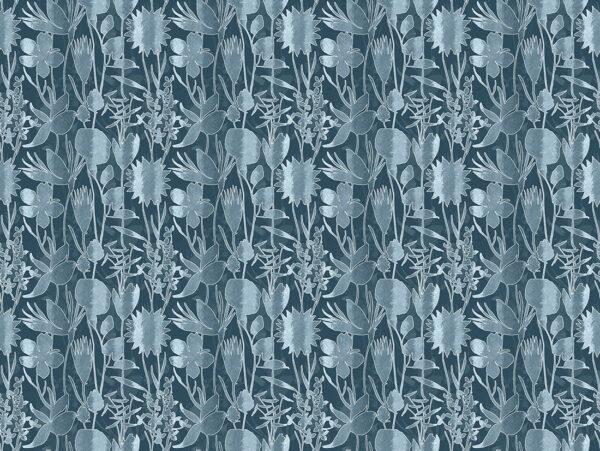 Papier peint Oiseaux sur fond bleu – Image 22