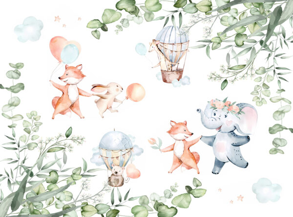 Papier peint Animaux heureux