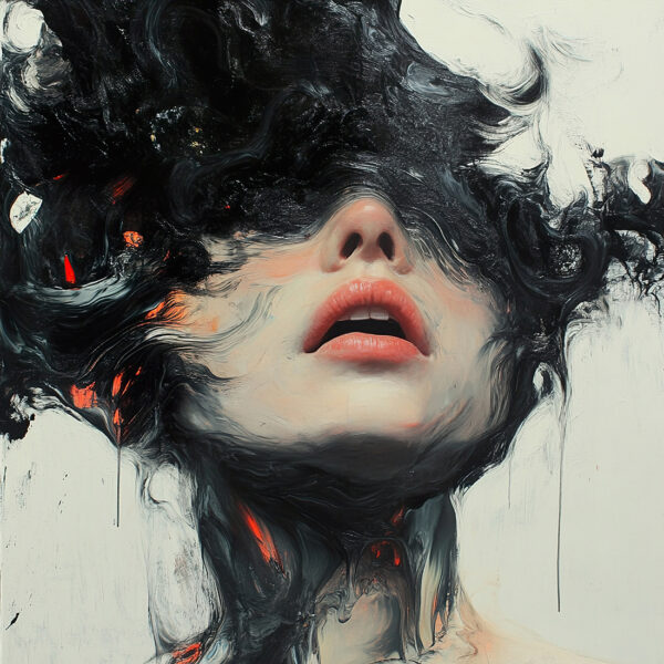 Papier peint Flamme de la pensée