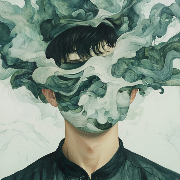 Papier peint Perdu en lui-même