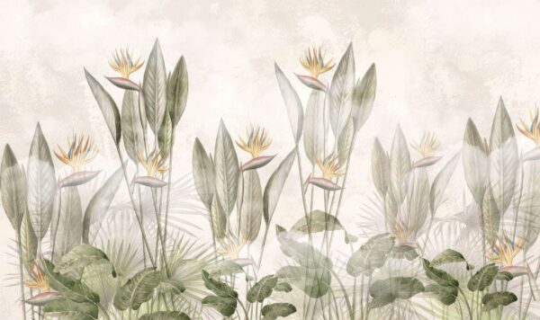 Papier peint Douce brume tropicale